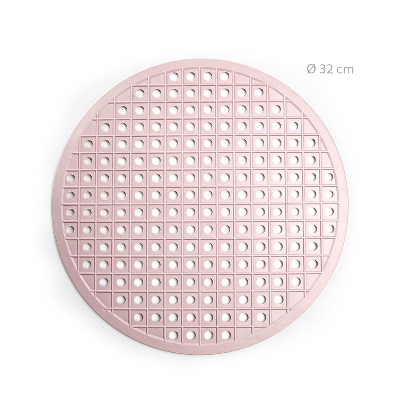 Salvaplatos para fregadero 32 cm Rosa claro