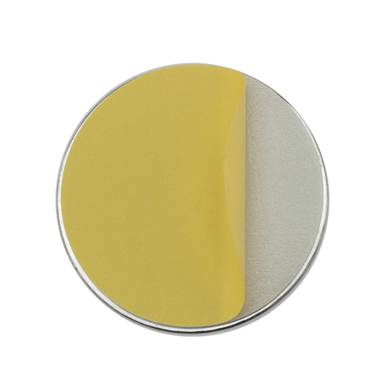 Señal adhesiva Aseos Hombre Acero inoxidable 7 cm  Gris