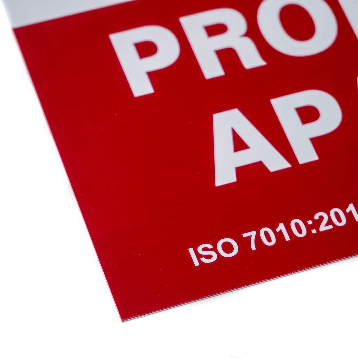 Señal prohibido aparcar PVC 41x30 cm
