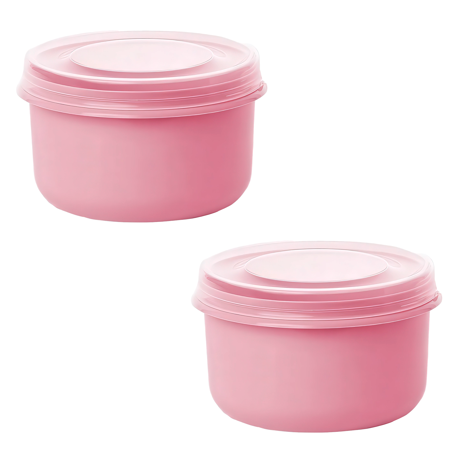 Set 2 Fiambreras 200 ml Plástico Opaco Color Aleatorio