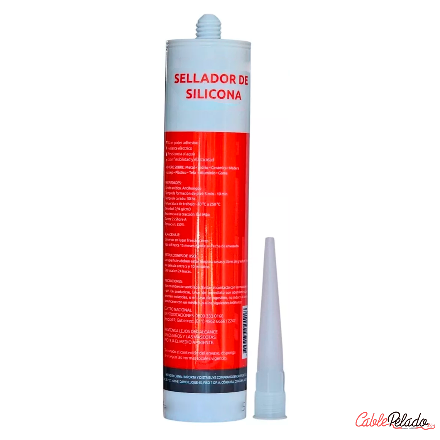 Silicona Neutra blanca 310ml