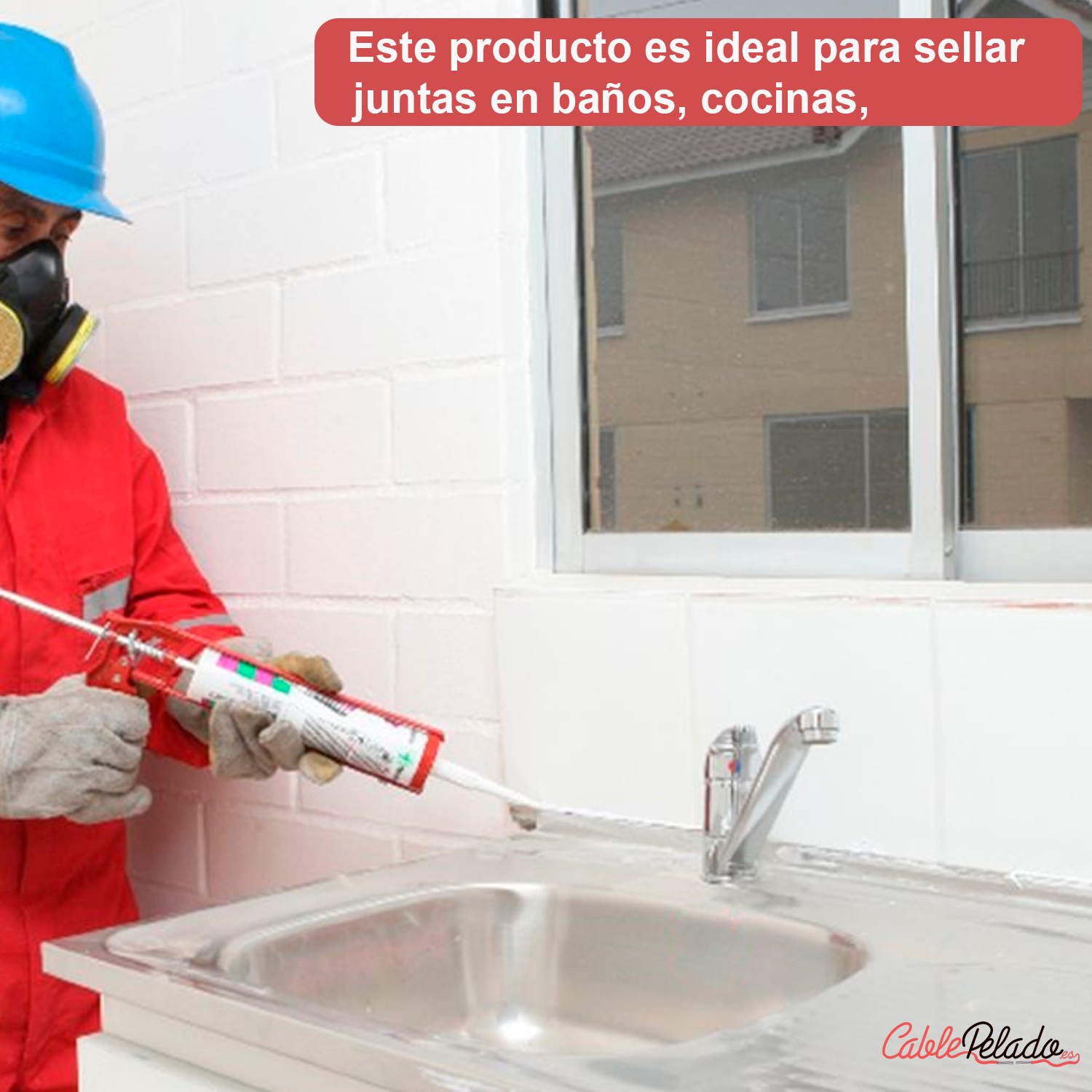 Silicona Neutra blanca 310ml