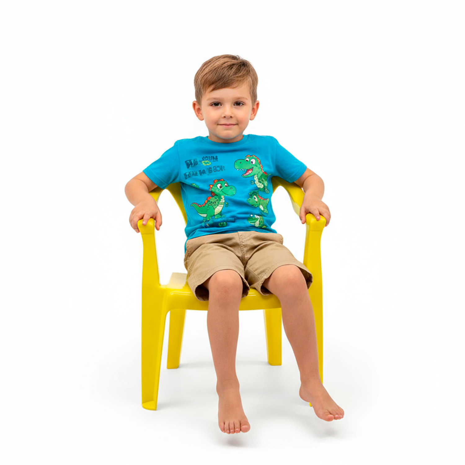 Silla infantil plastico  Amarillo