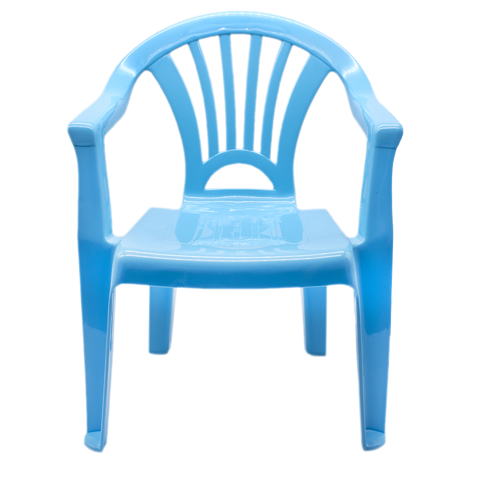 Silla infantil plastico  Azul