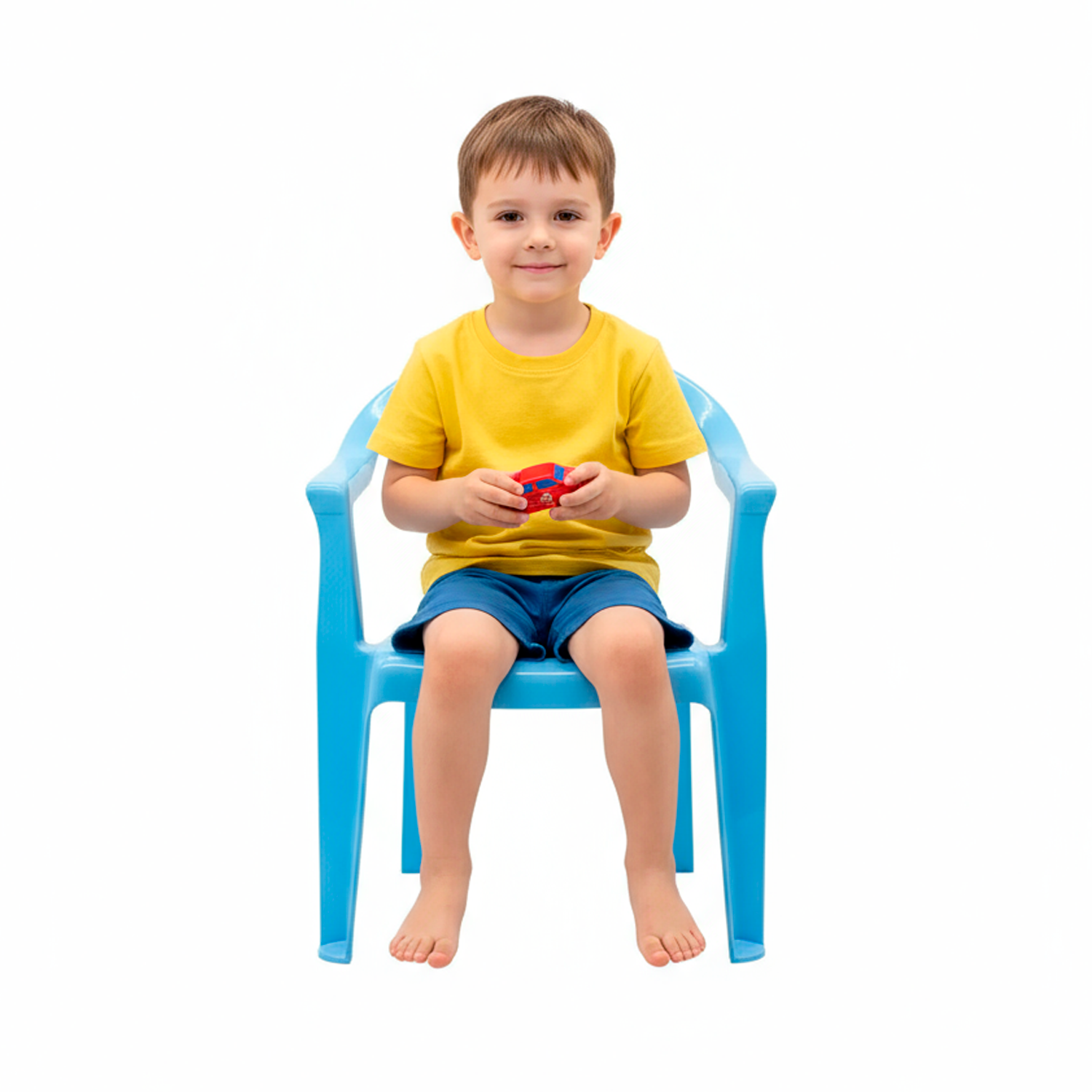 Silla infantil plastico  Azul