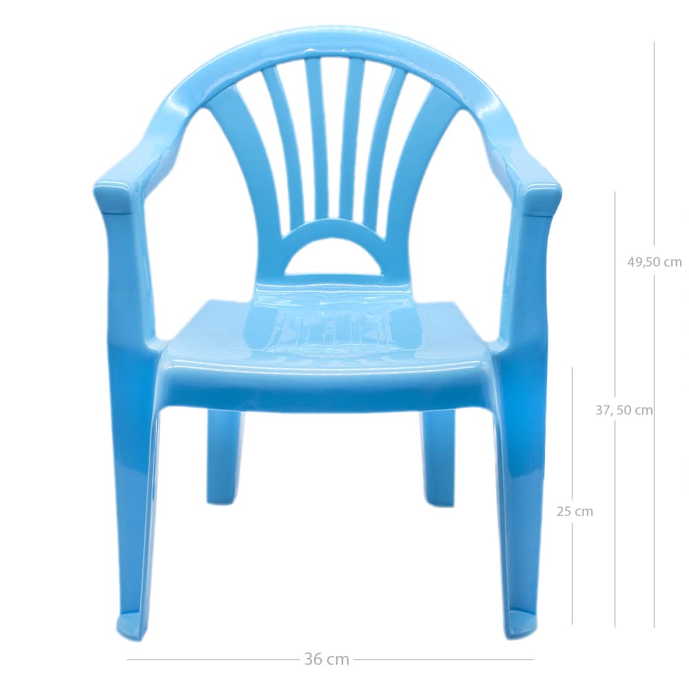 Silla infantil plastico  Azul