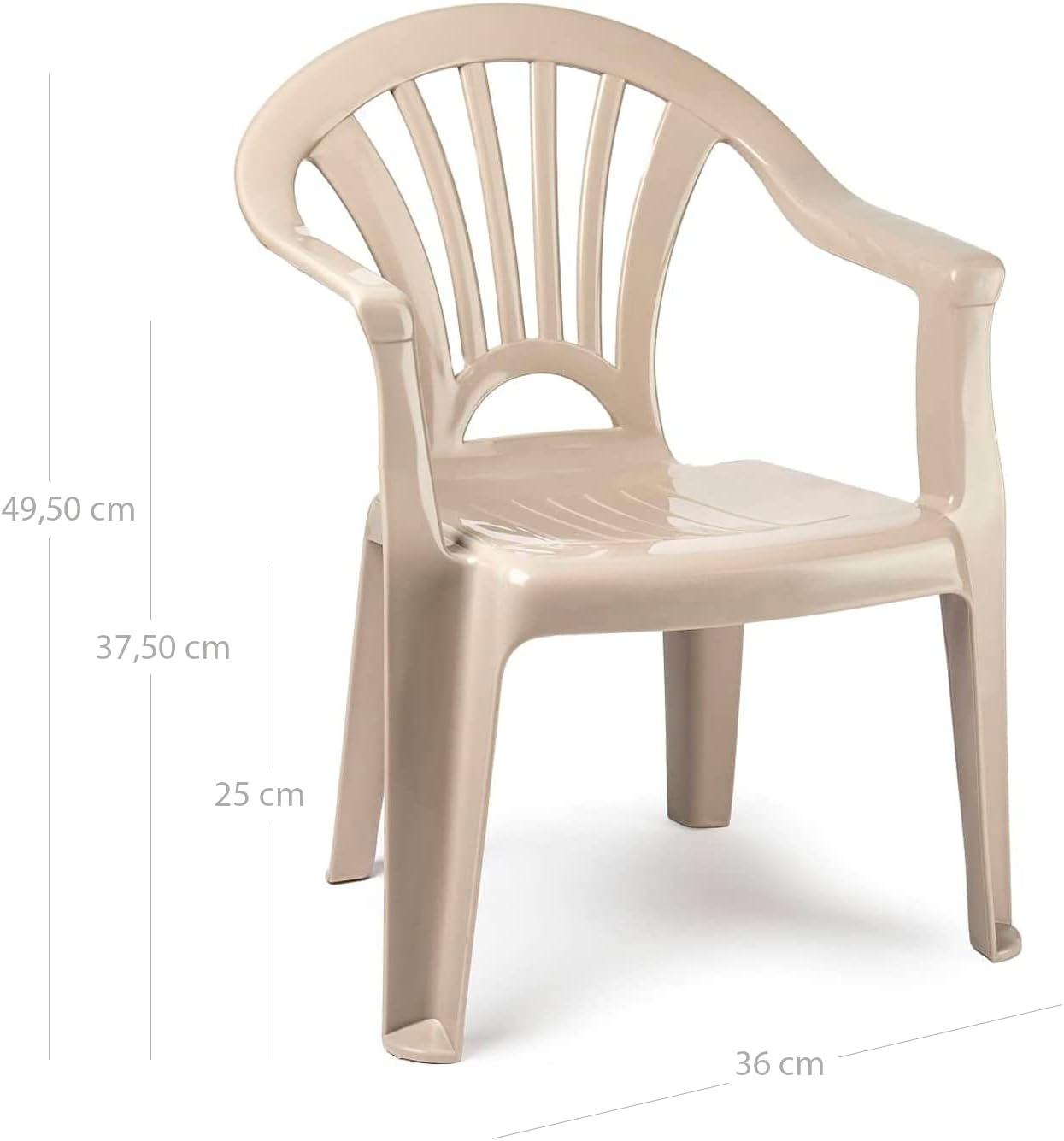 Silla infantil plastico  Beige