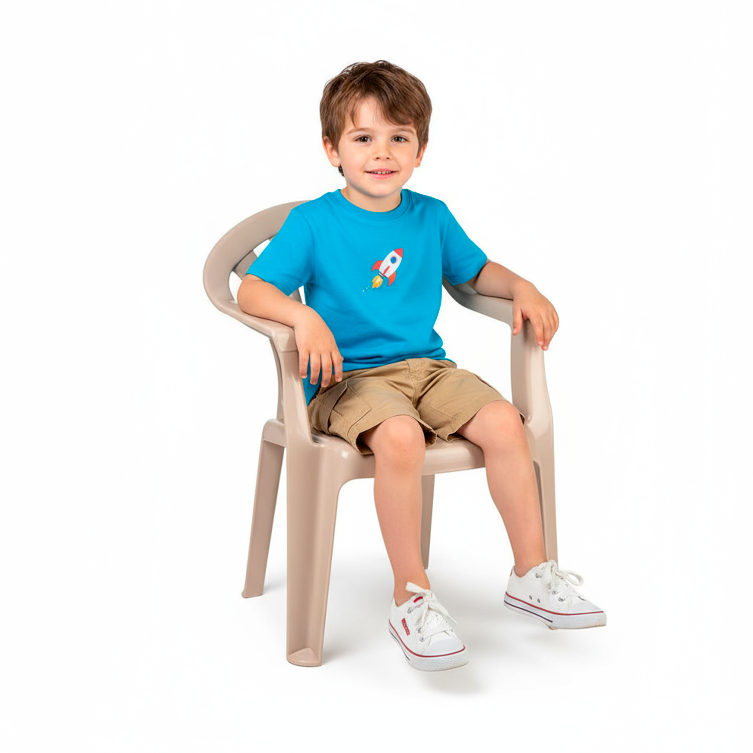 Silla infantil plastico  Beige