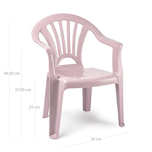 Silla infantil plastico  Rosa claro