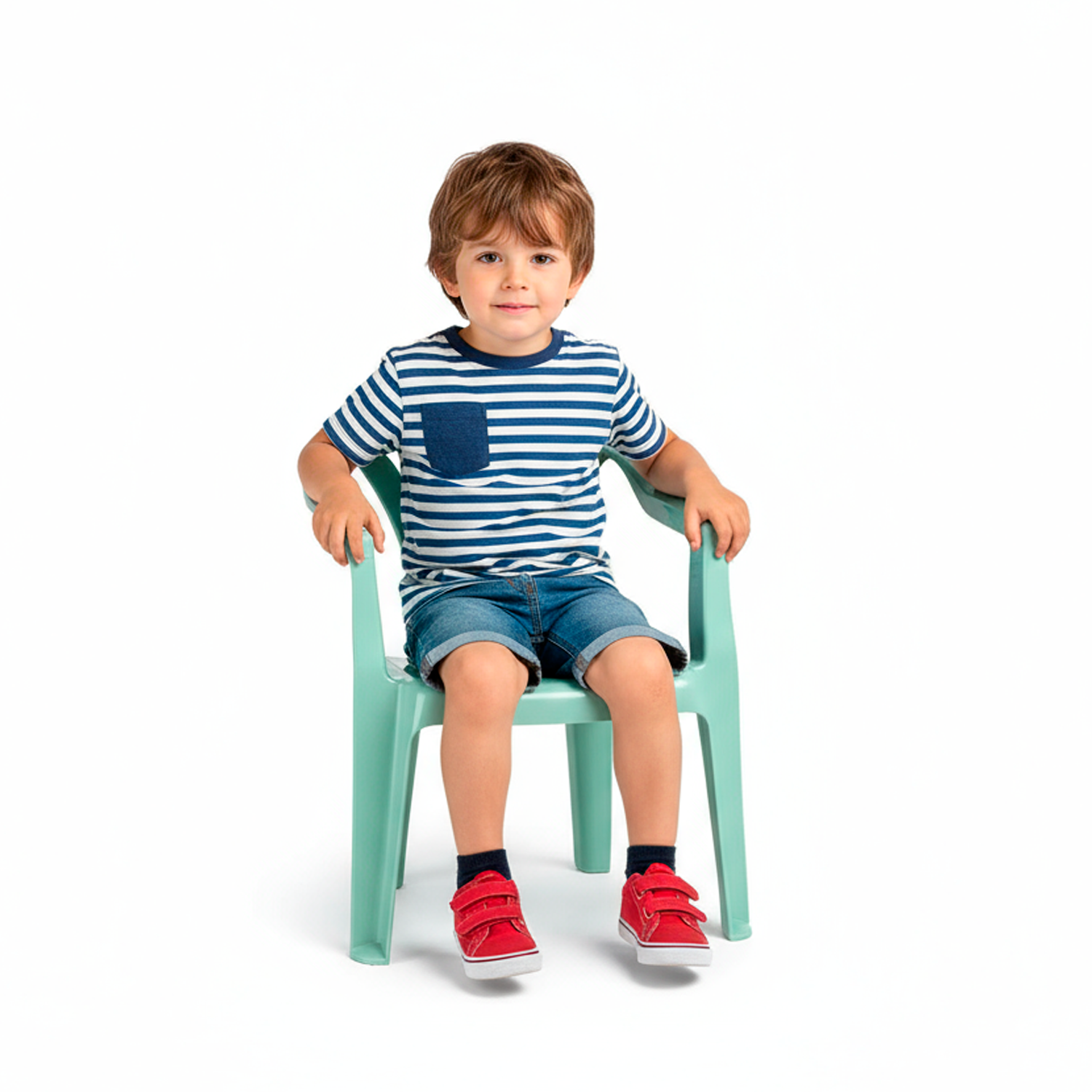 Silla infantil plastico  Verde claro