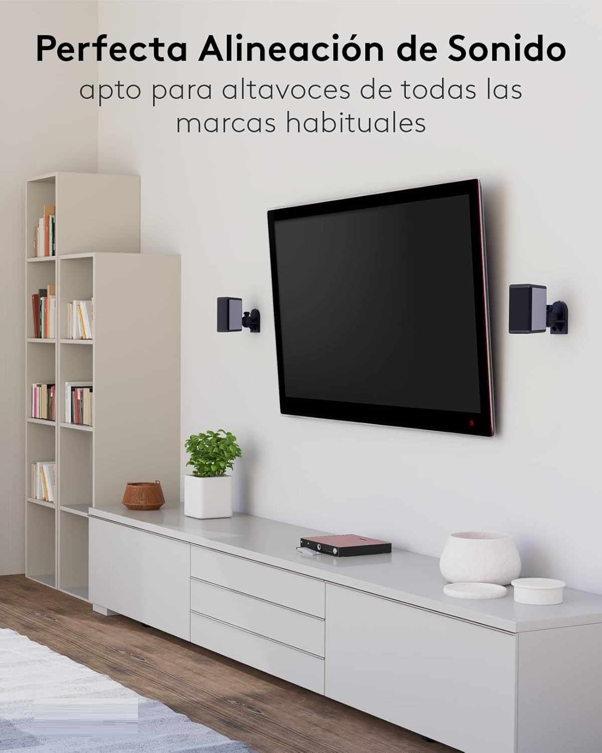 Soporte de pared para altavoz universal