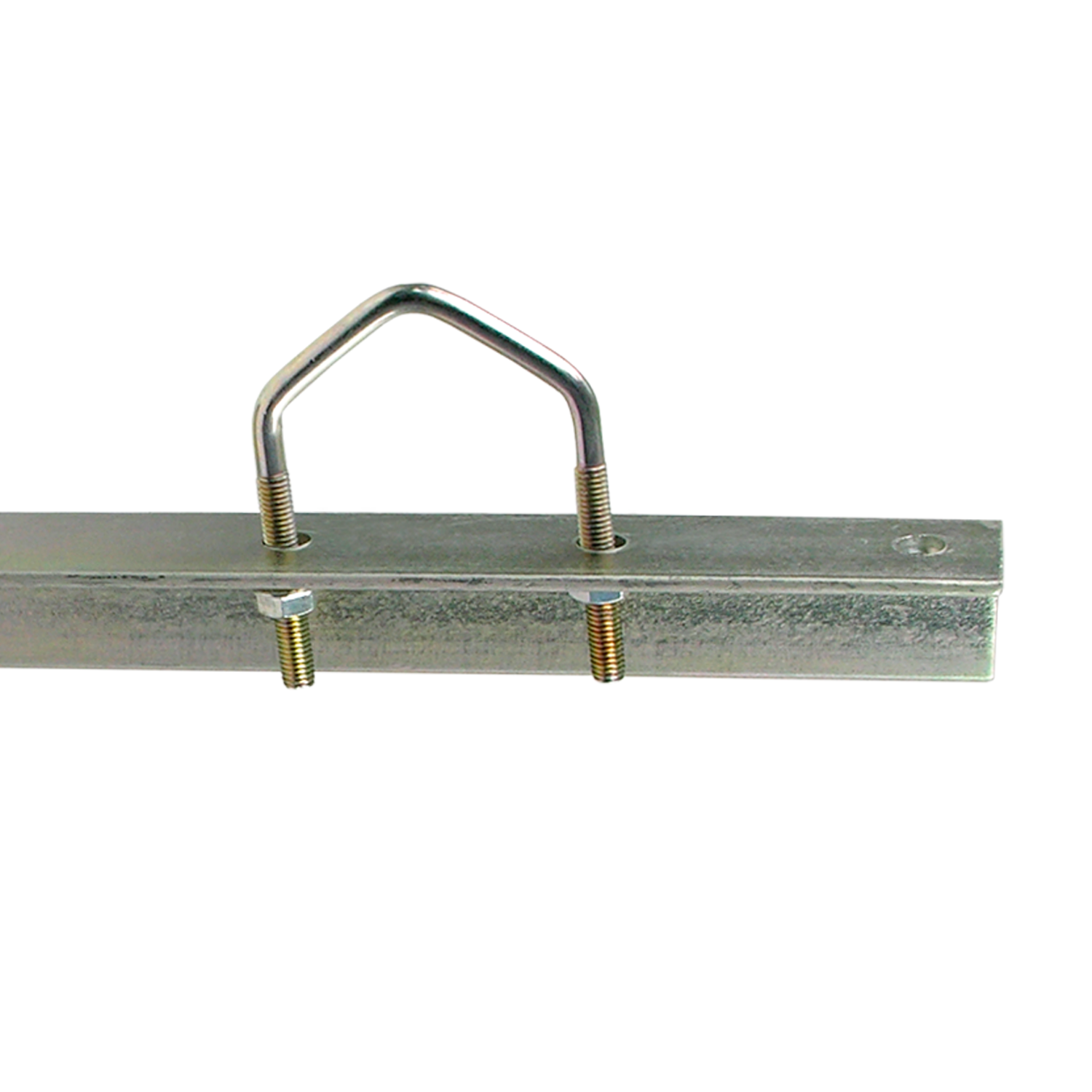 Soporte recto con perfil en L 300mm Zinc + RPR 300 mm