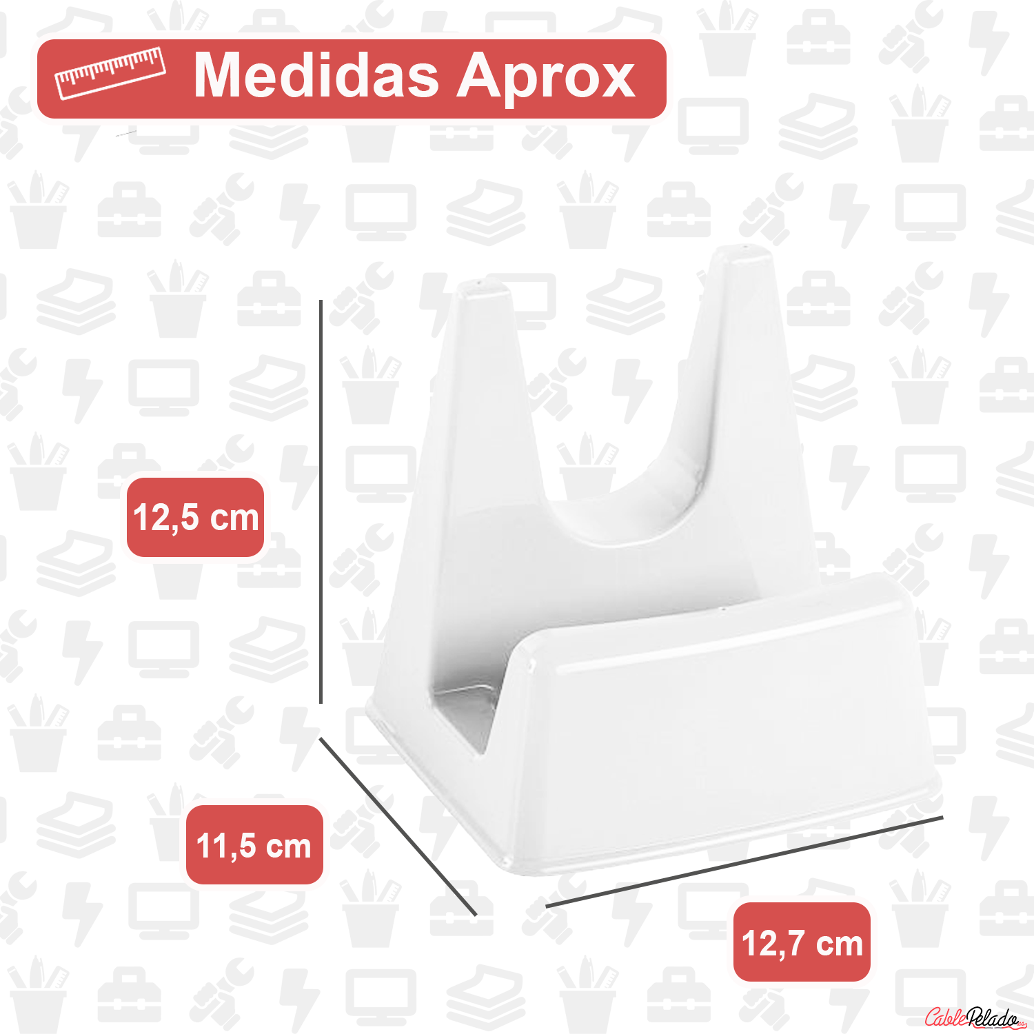 Soporte Tapas Ollas  Blanco