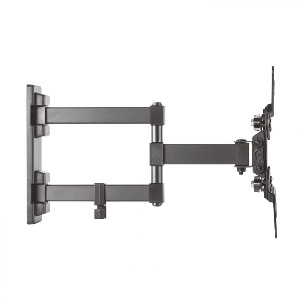 Soporte TV inclinable y giratorio de 13 a 42 pulgadas  Negro