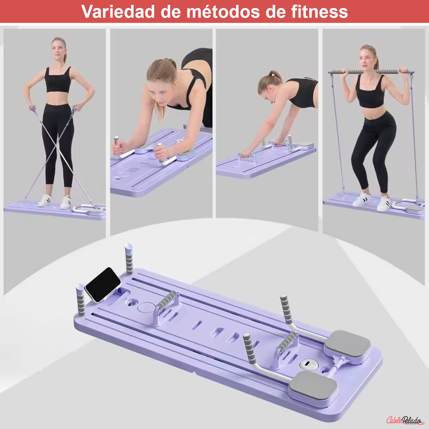 Tabla de Flexiones Multifuncional y Plegable