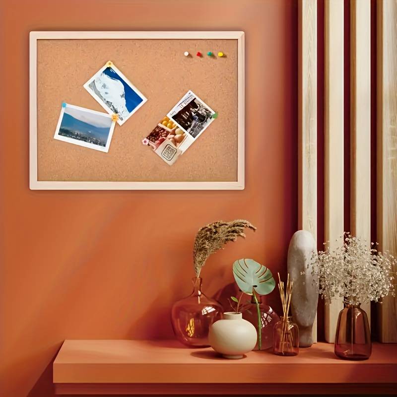 Tablero de corcho mural 40 x 30 cm