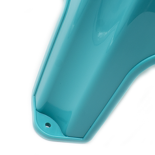 Taburete de plastico bajo  Turquesa