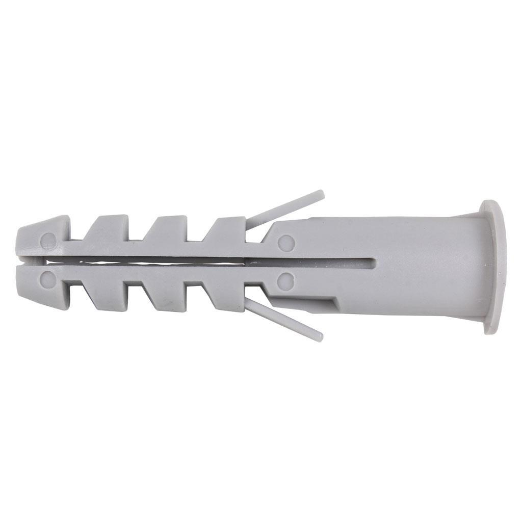 Taco de nylon (17 uds) 10x40 mm Gris