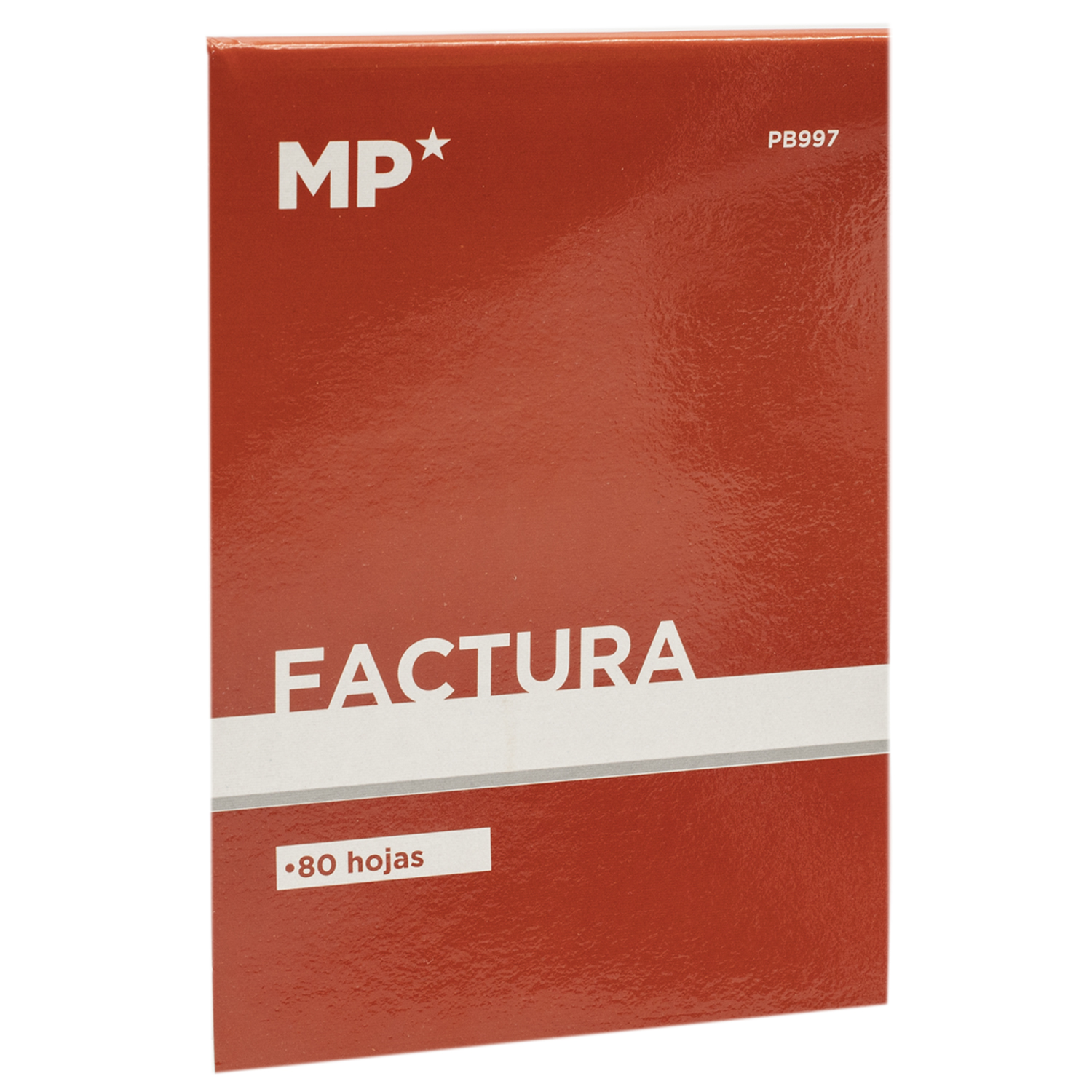 Talonario facturas 80 hojas papel litografico A6 Blanco