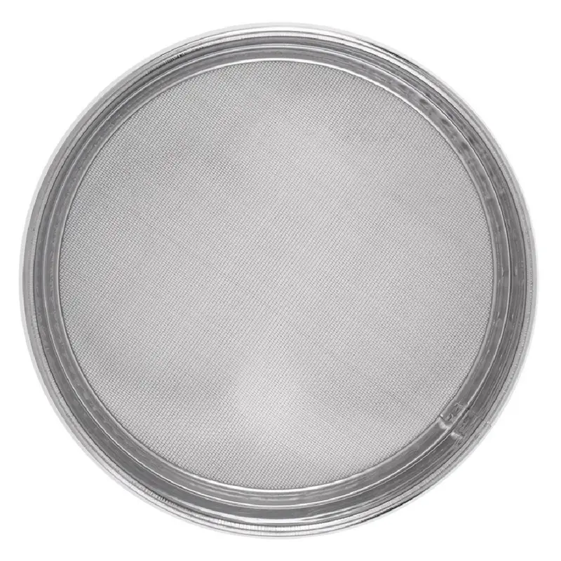 Tamizador de harina 18 cm Plateado