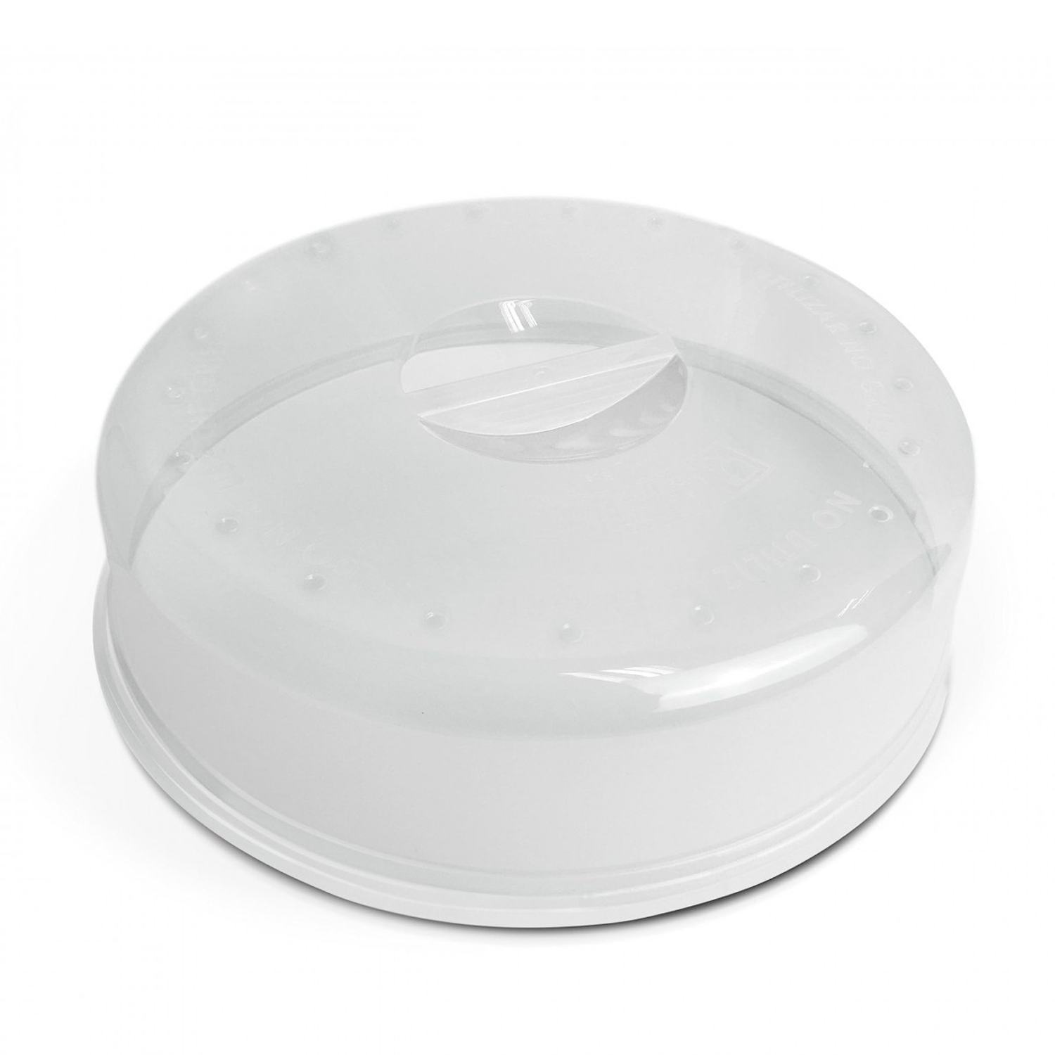 Tapa Microondas Grande con salida de vapor 28 cm Transparente