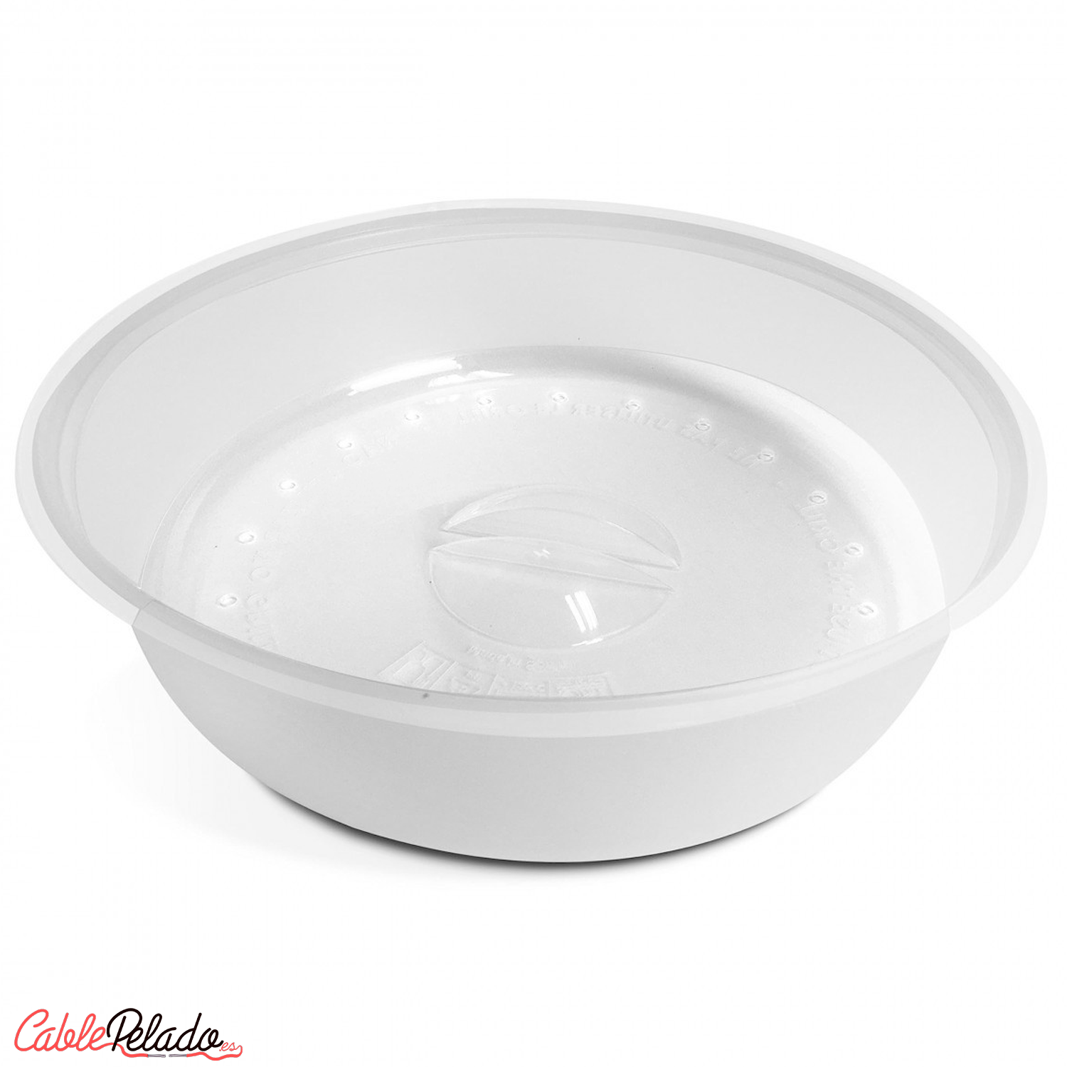 Tapa Microondas Grande con salida de vapor 28 cm Transparente