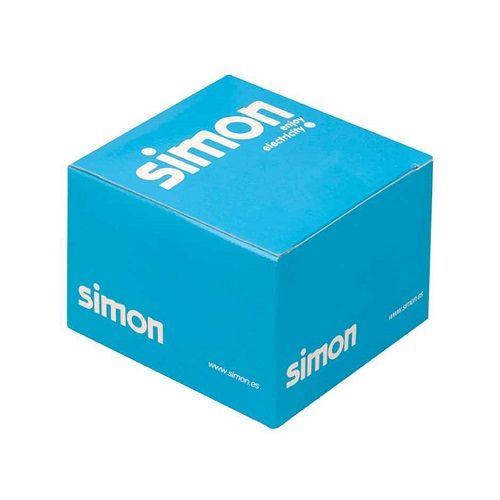 Tapa para base enchufe Schuko Simon 27 Play  Blanco