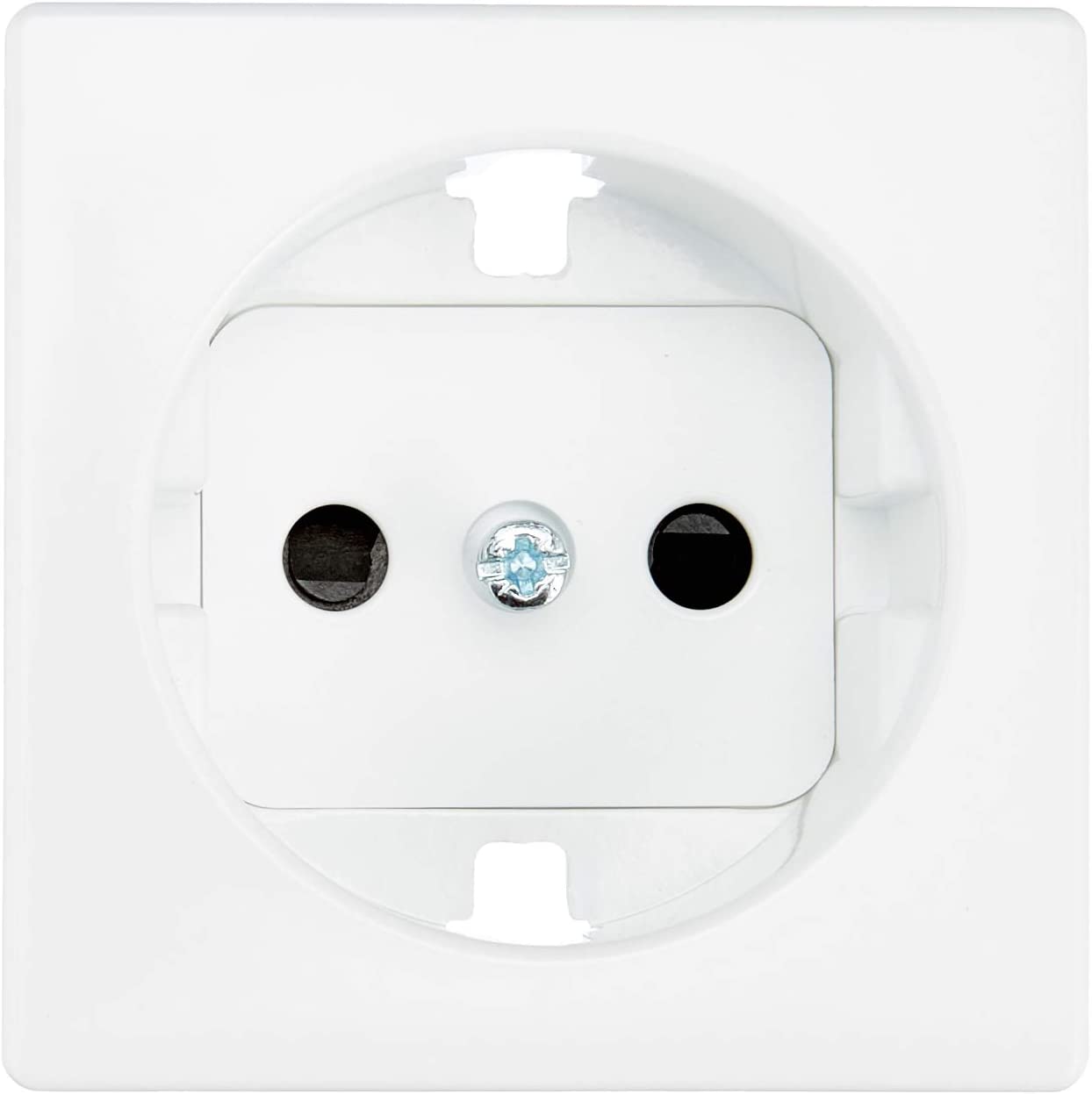 Tapa para base enchufe Schuko Simon 82  Blanco