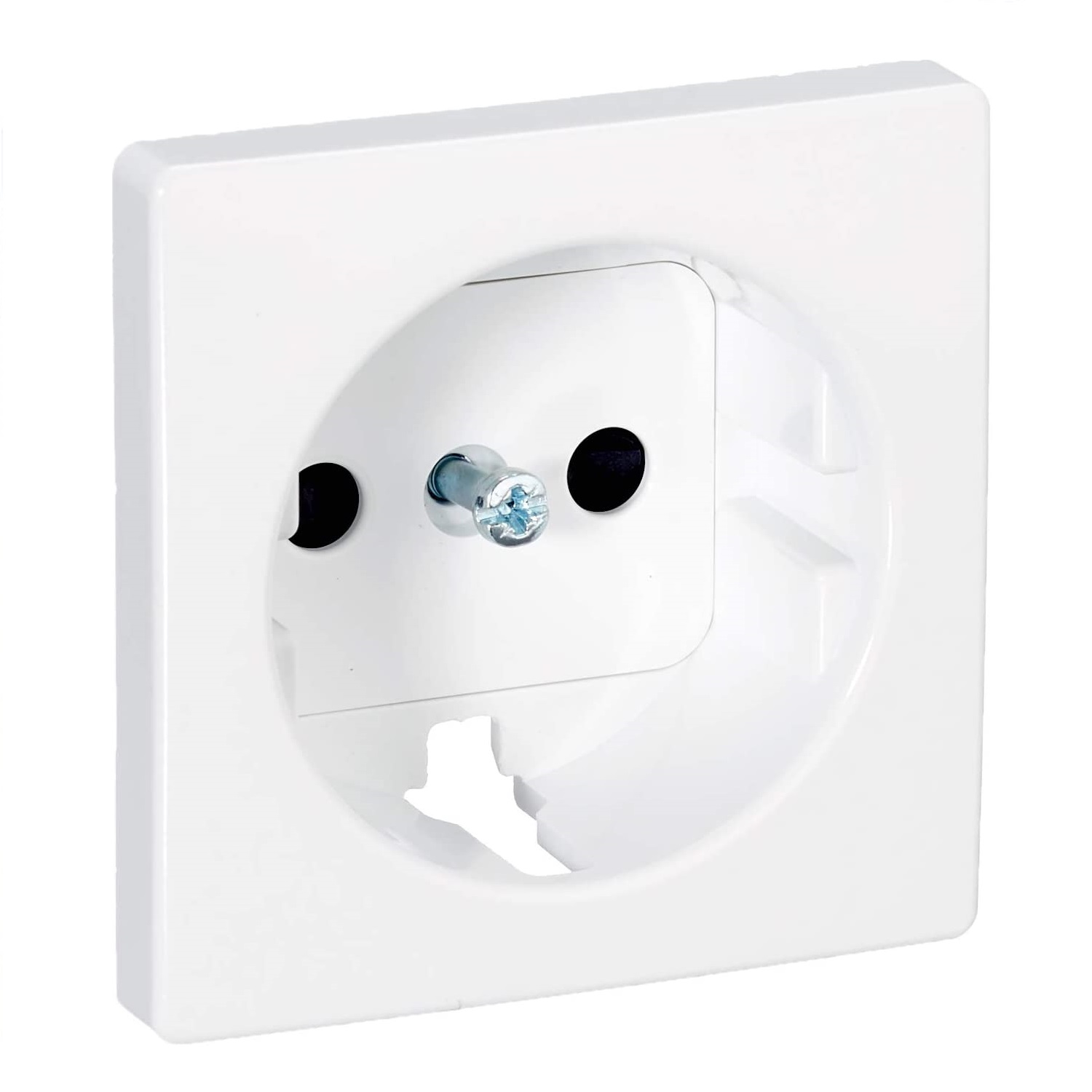 Tapa para base enchufe Schuko Simon 82  Blanco