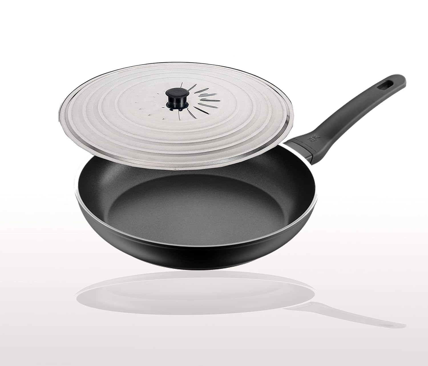 Tapa para sartenes y ollas 34 cm Gris