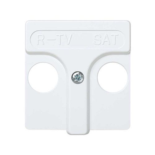 Tapa toma TV Simon 27 Play  Blanco