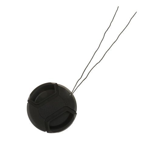 Tapa universal para lentes de camara 49 mm Negro