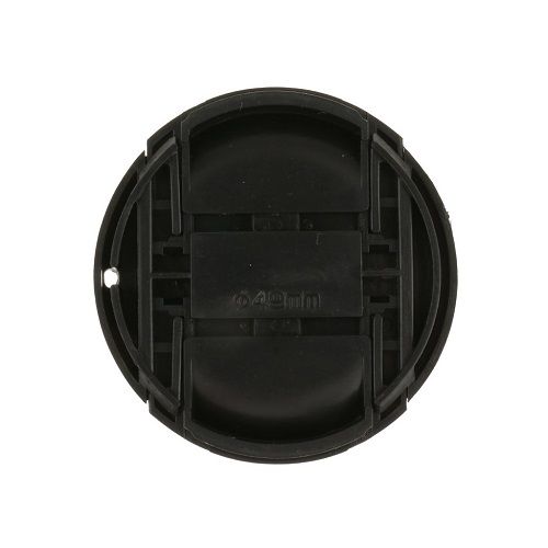 Tapa universal para lentes de camara 49 mm Negro