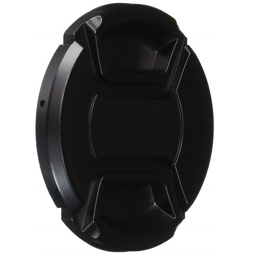 Tapa universal para lentes de camara 52 mm Negro