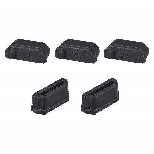 Tapon anti-polvo para puerto HDMI (10ud/bolsa)  Negro