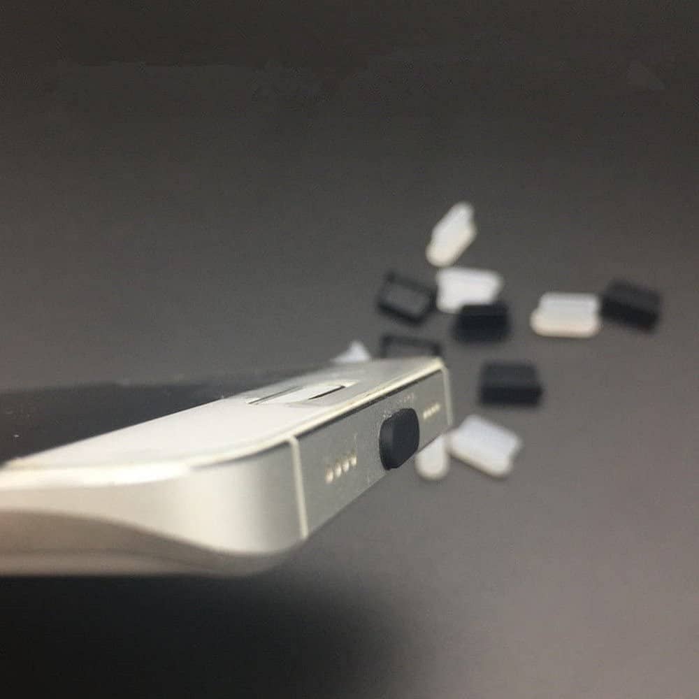 Tapon anti-polvo para puerto USB Tipo C (10ud/bolsa)  Blanco