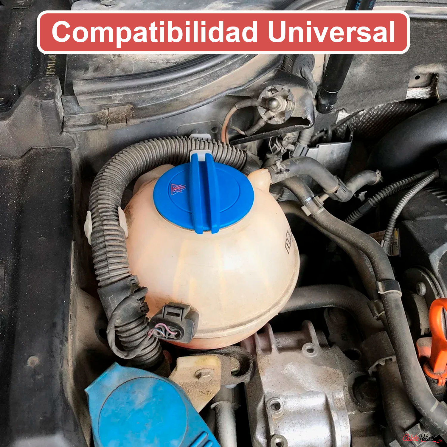 Tapon Del Tanque Refrigerante Del Motor  Azul