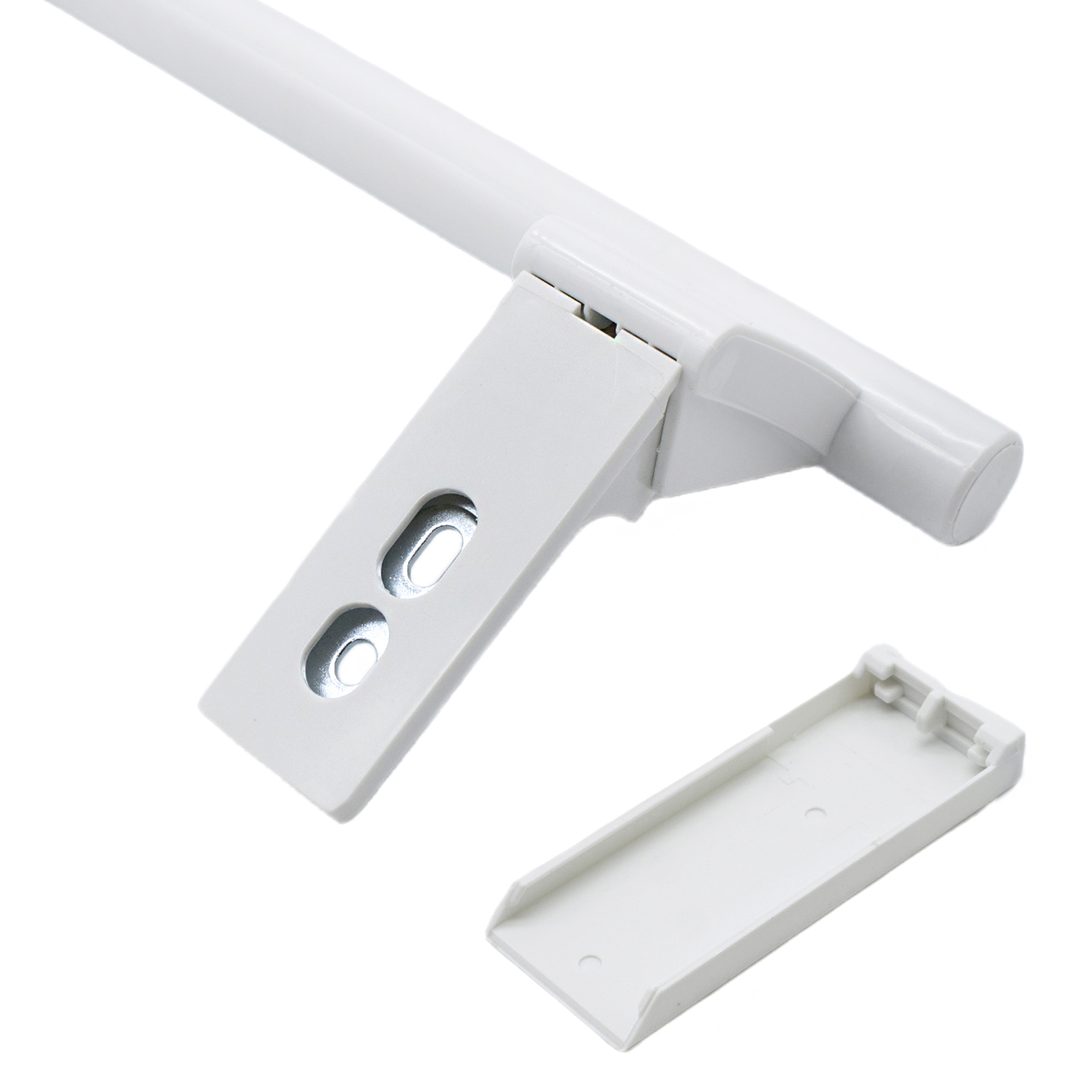 Tirador palanca en forma de barra para frigorífico Liebherr  Blanco
