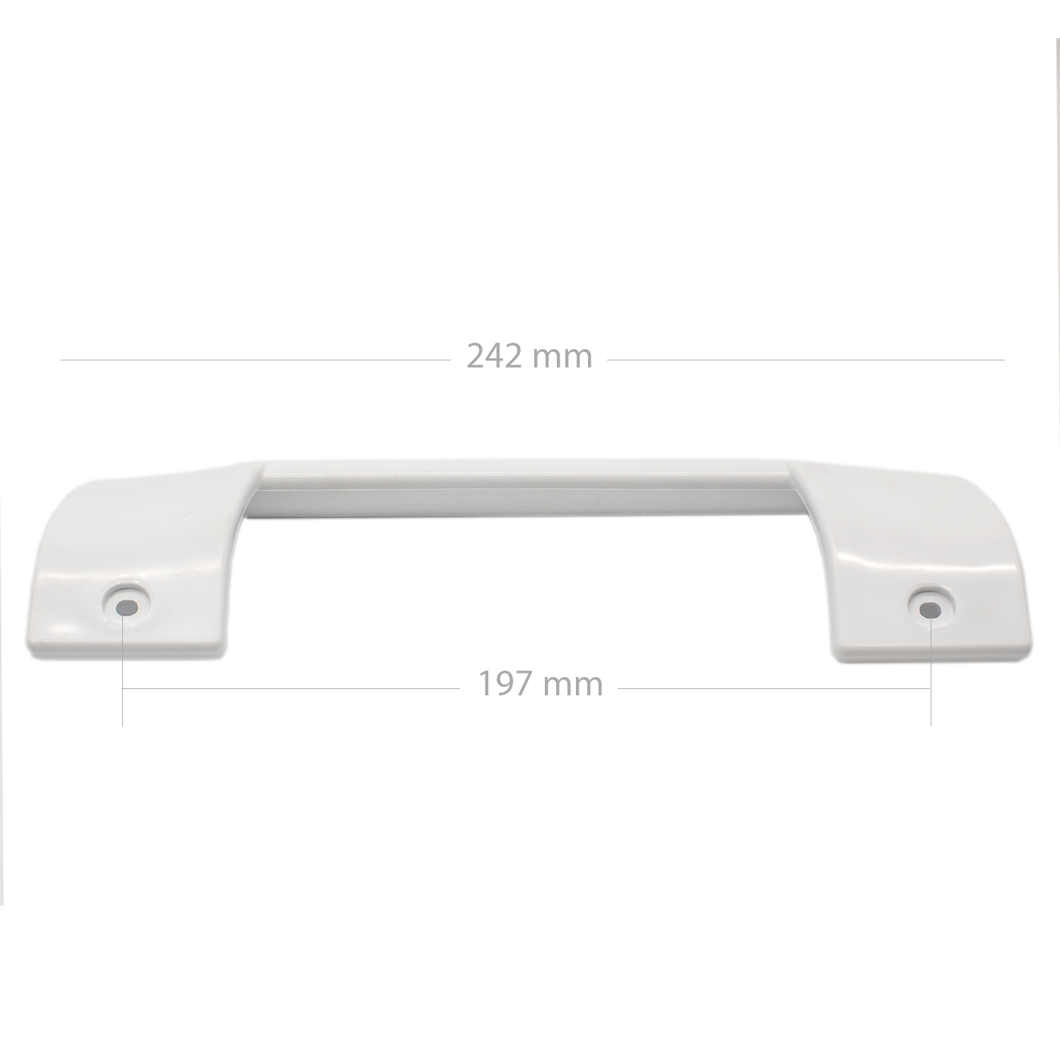 Tirador puerta Frigorifico compatible con Balay Lynx Bosch  Blanco