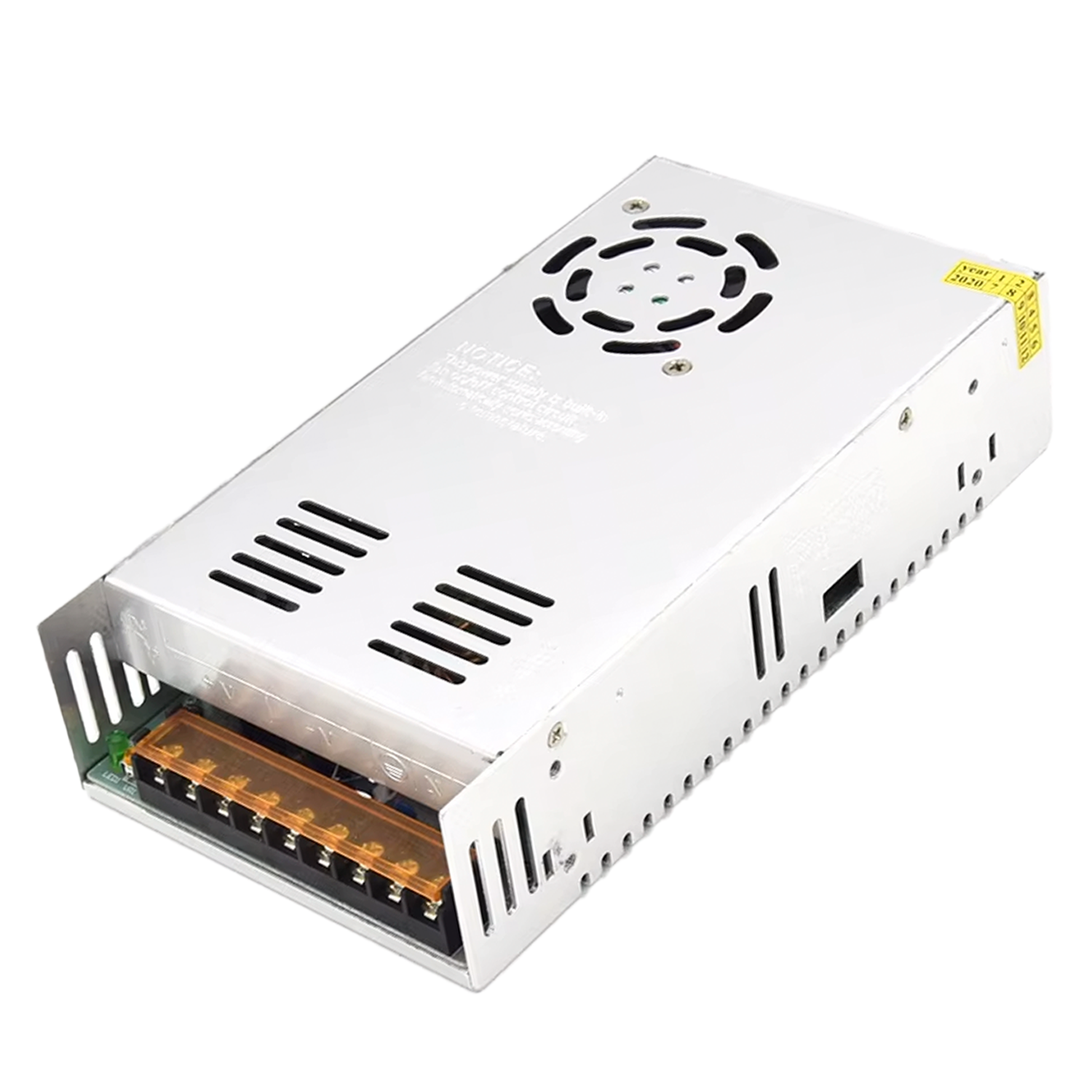 Transformador LED 12VDC 29A  Plateado  350W