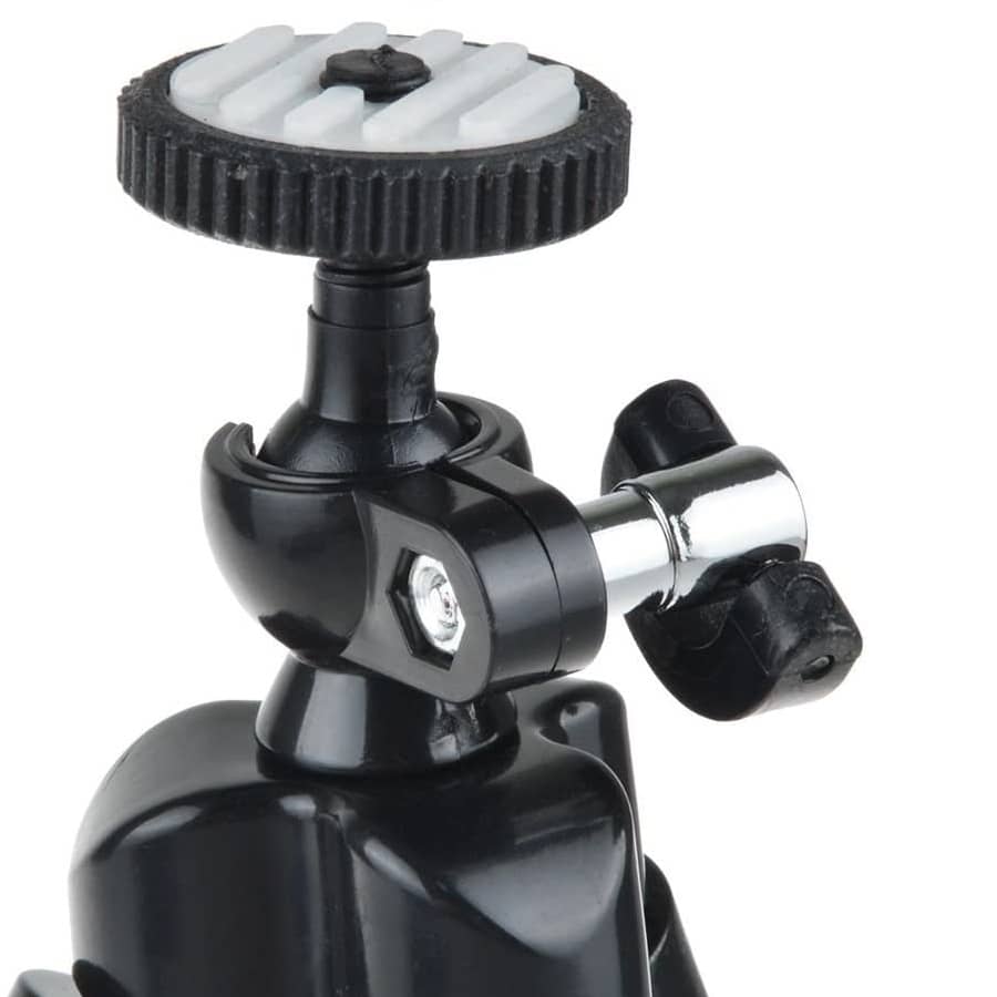 Tripode mini flexible 360 grados para camaras  Negro
