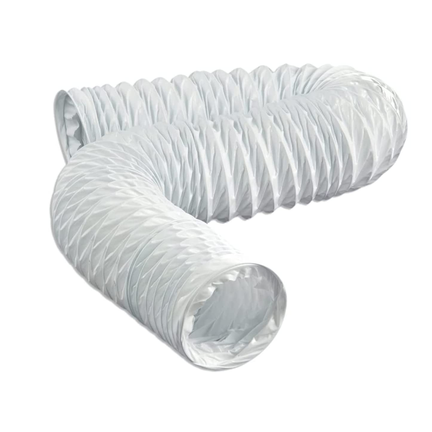 Tubo salida aire secadora 150 mm x 6 M Blanco