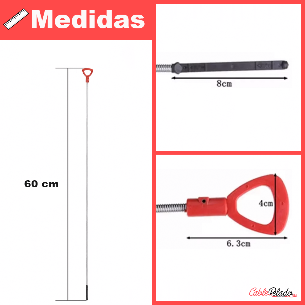Varilla De Nivel De Aceite De Transmision  Rojo