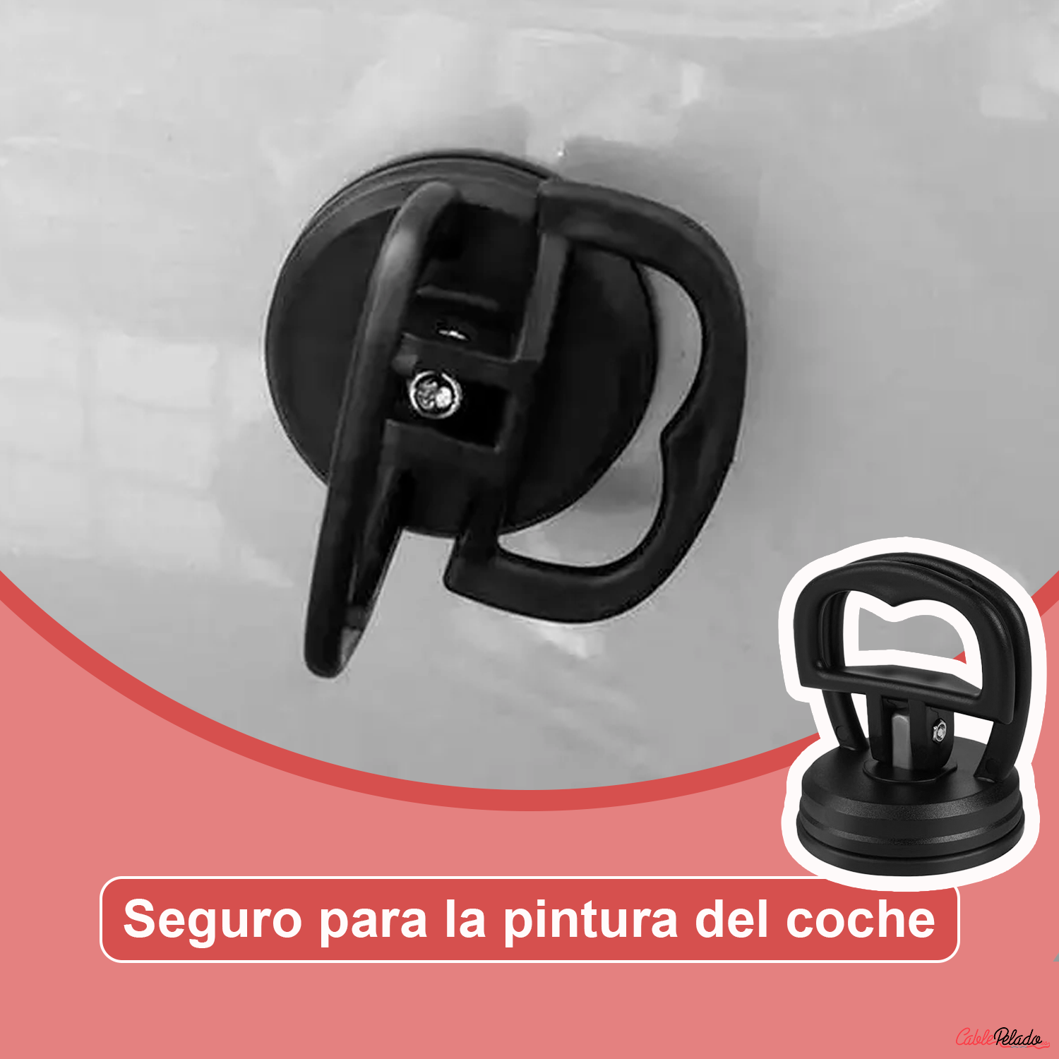 Ventosa Para Sacar Bollos  Negro