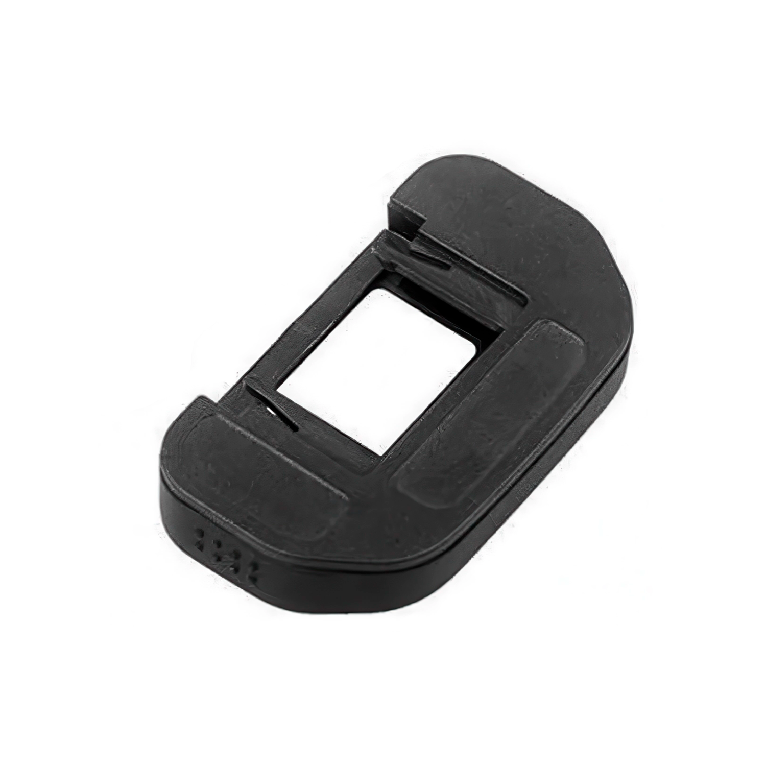 Visor de caucho compatible con Canon EOS  Negro