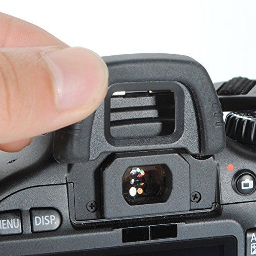 Visor de caucho DK-21 para camara Nikon  Negro