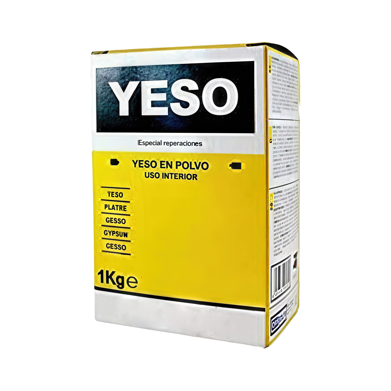 Yeso En Polvo Blanco Especial Para Reparaciones 1 Kg